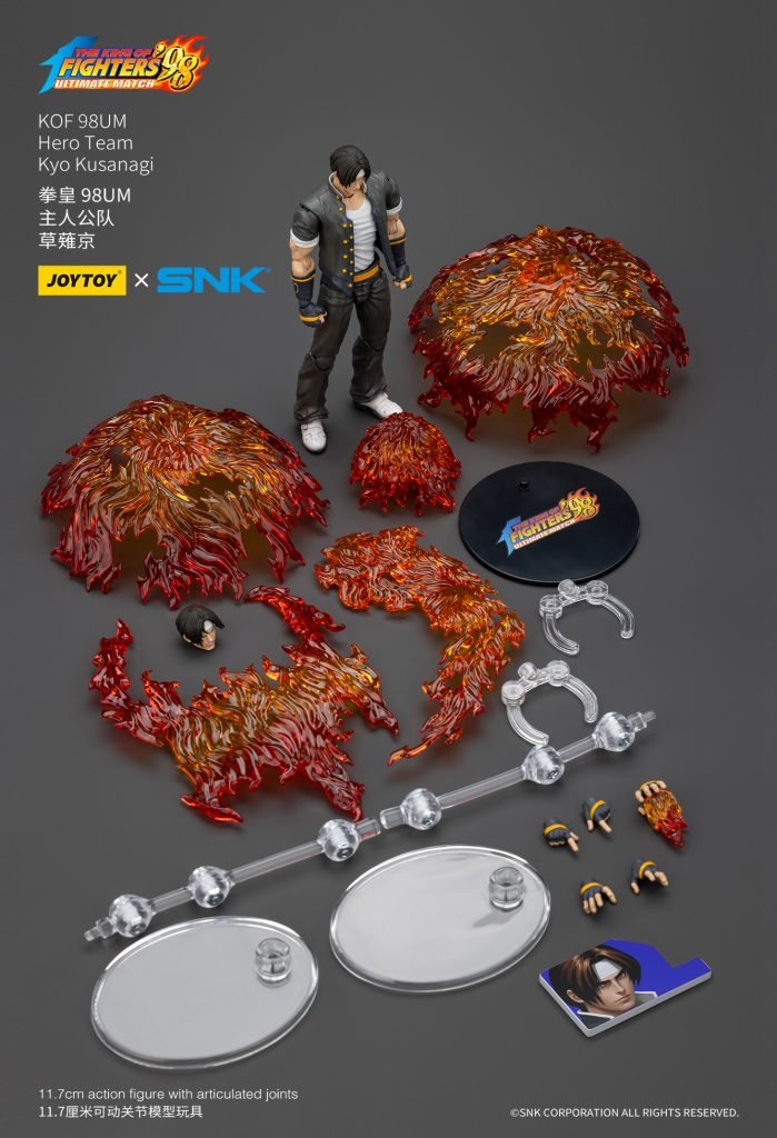 JoyToy 1/18 SNK The King of Fighters 98UM Kyo Kusanagi , Benimaru Nikaido , Goro Daimon - Inaboxstore