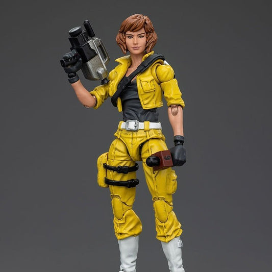 JoyToy TMNT April O’Neil 1:18 Scale Action Figure - Inaboxstore