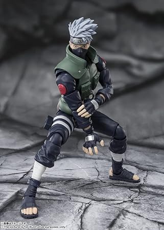 Kakashi Hatake The Famed Sharingan Hero S.H.Figuarts Action Figure - Naruto Shippuden