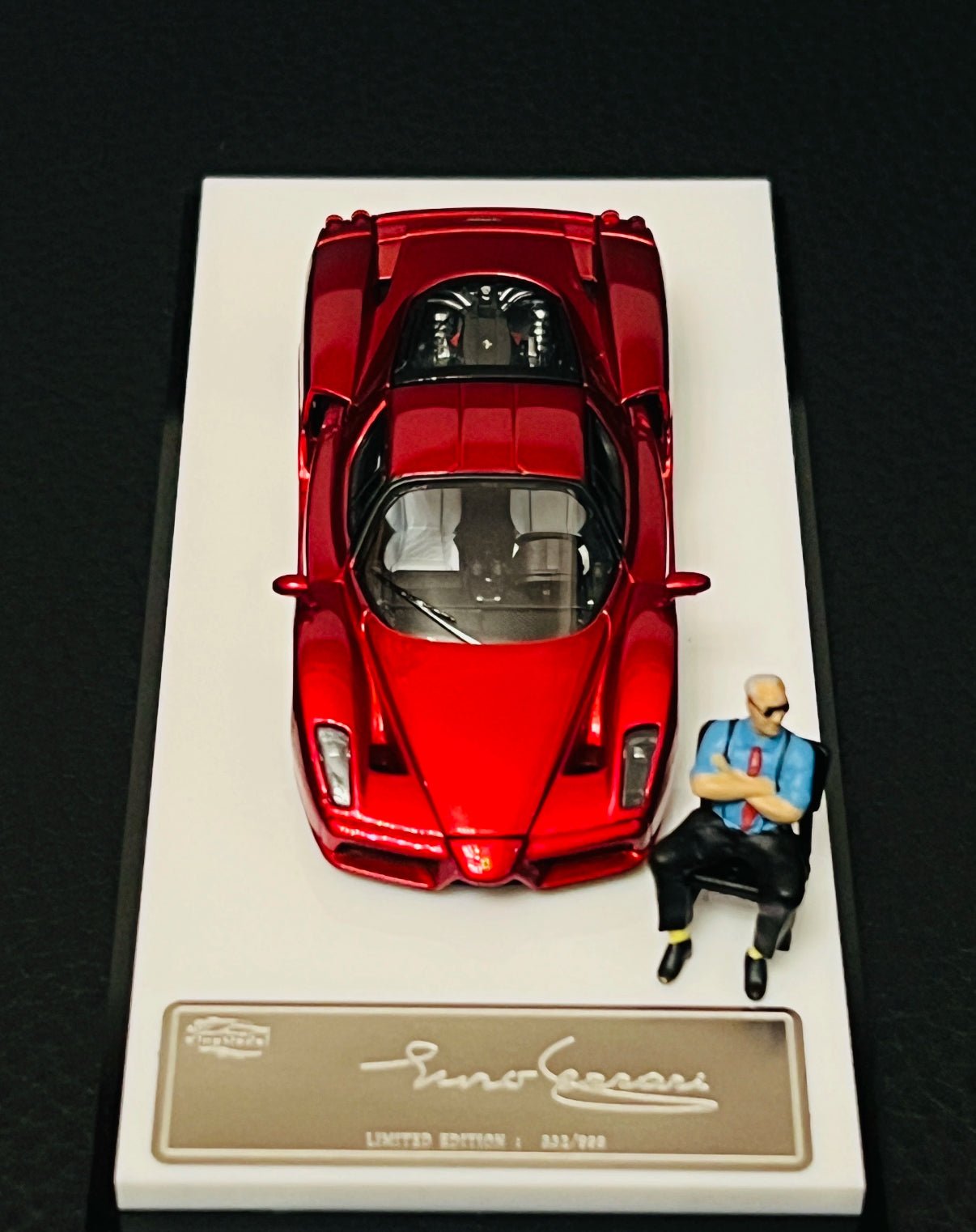 KING MODEL 1/64 Enzo Ferrari Metal Red 1/64 Alloy Car Model - Inaboxstore
