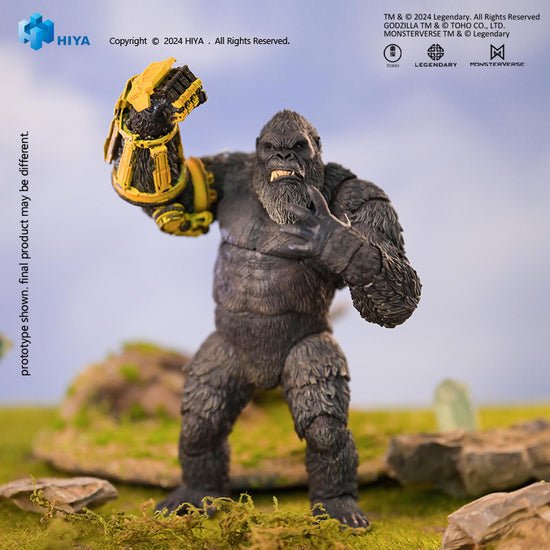 Kong B.E.A.S.T. Glove Ver - Godzilla x Kong: The New Empire - Hiya Toys EXQUISITE BASIC Series! - Inaboxstore