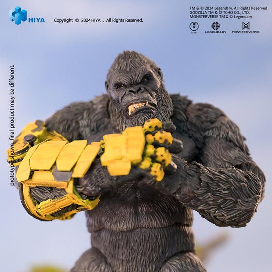 Kong B.E.A.S.T. Glove Ver - Godzilla x Kong: The New Empire - Hiya Toys EXQUISITE BASIC Series! - Inaboxstore