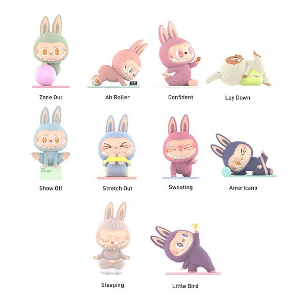 Labubu The Yoga Series - Monsters Blind Box by Pop Mart 100% Authentic - Inaboxstore