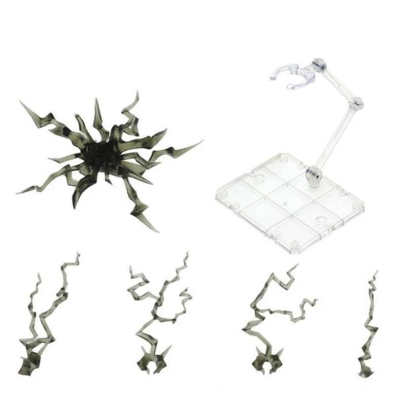 Lightning Special Effects Part for EFFECT IMPACT 1/6 Figure Photoelectric Effect Black Transparent Yellow Purple Black Blue - Inaboxstore