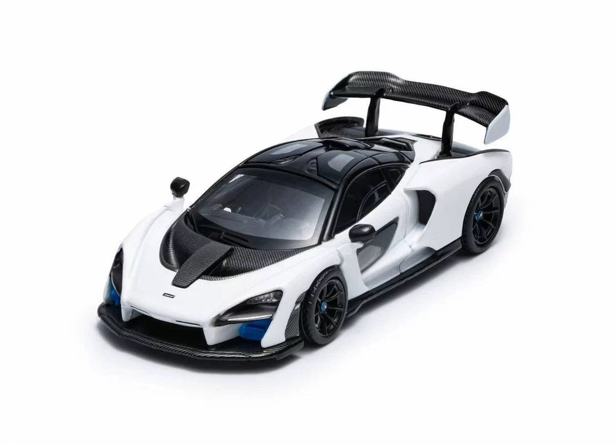 Masdi 1:64 McLaren Senna White - Inaboxstore
