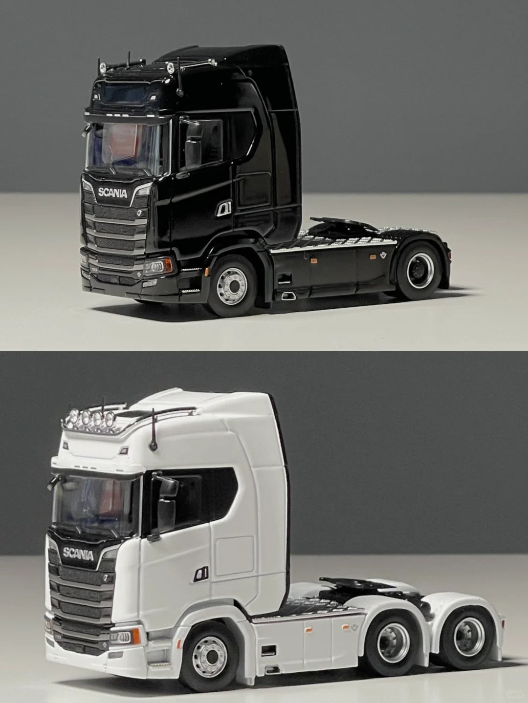 Masdi Scania 1:64 770S black and white - Inaboxstore