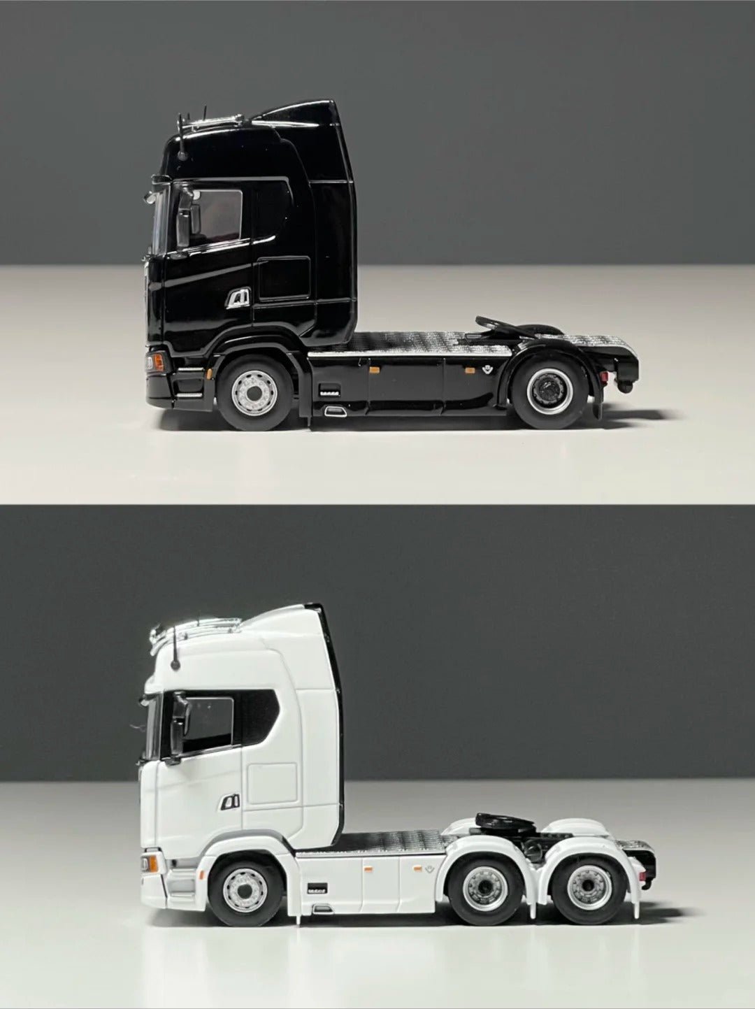 Masdi Scania 1:64 770S black and white - Inaboxstore