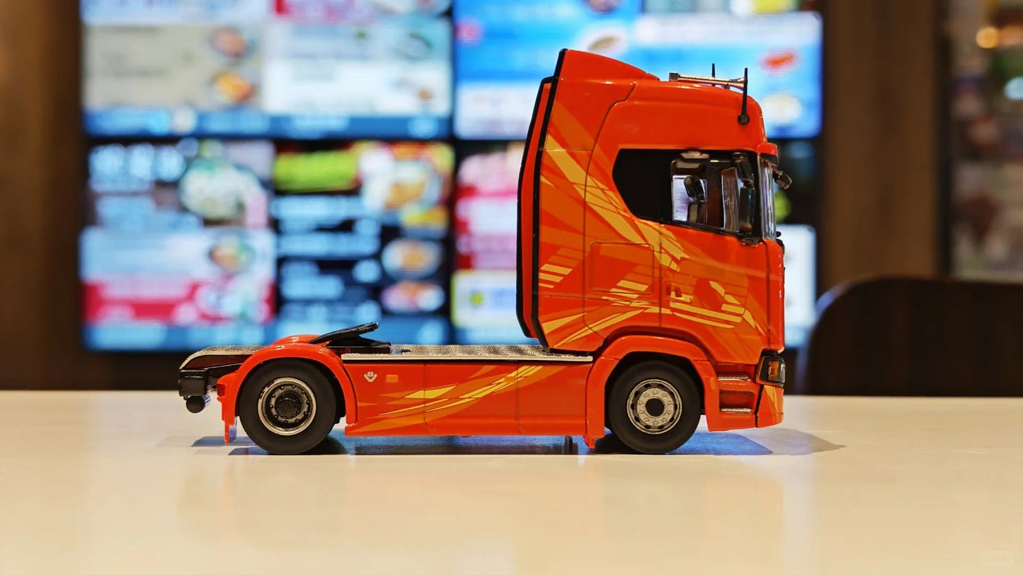 Masdi Scania 1:64 770S Orange Alloy Truck Diecast SCN1101 - Inaboxstore