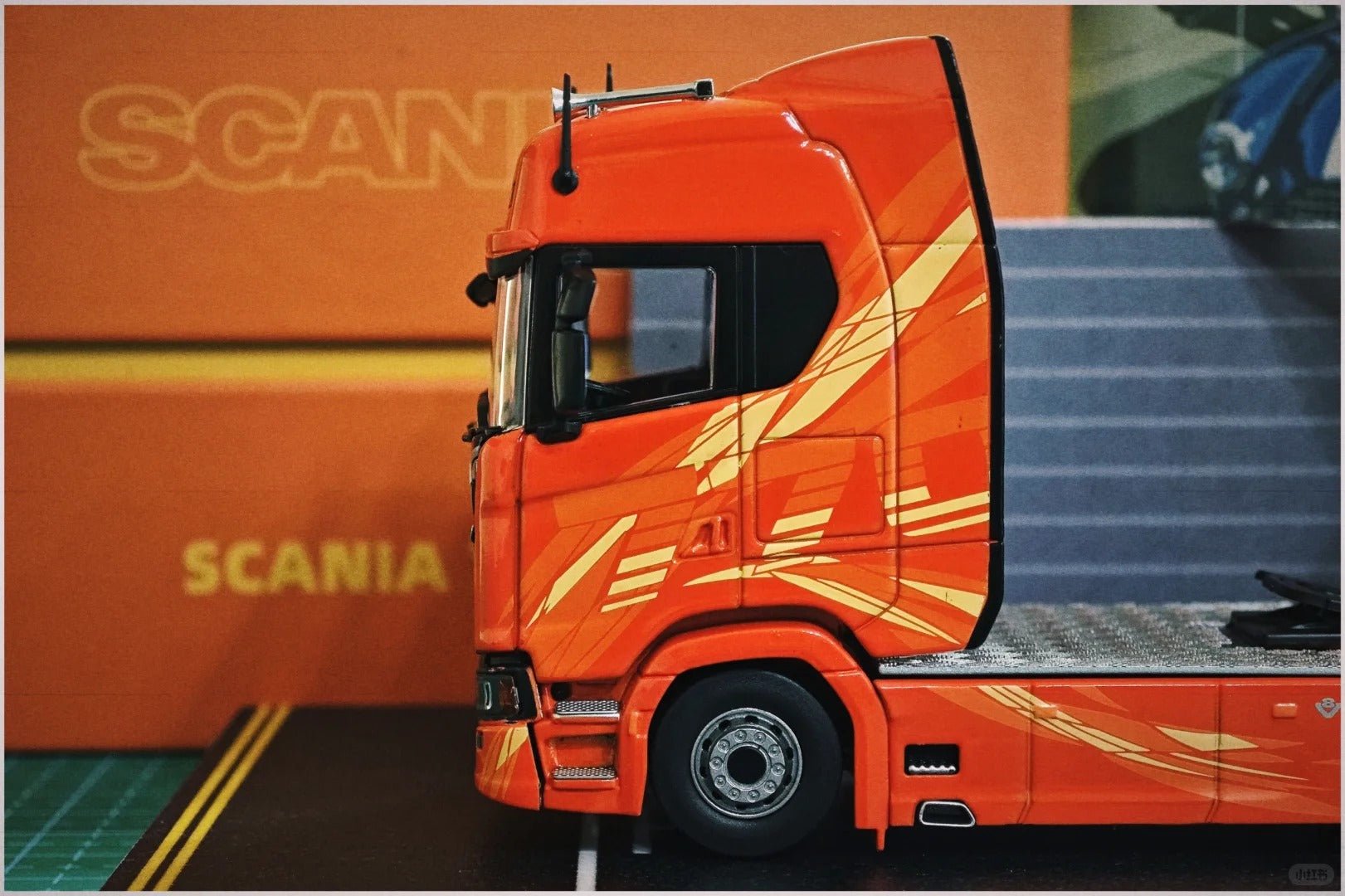 Masdi Scania 1:64 770S Orange Alloy Truck Diecast SCN1101 - Inaboxstore