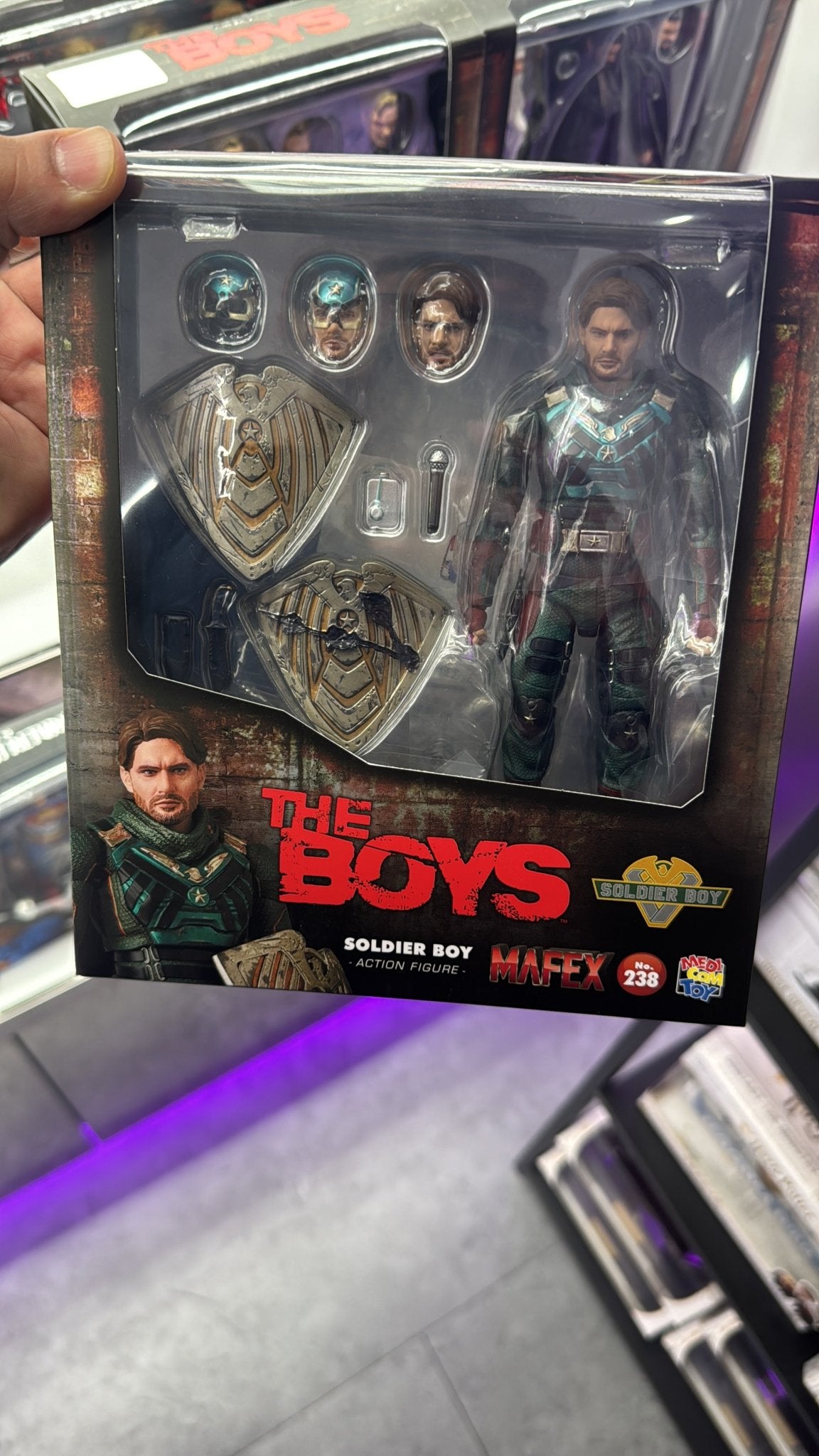 Medicom Toy MAFEX No. 238 The Boys - Soldier Boy Action Figure