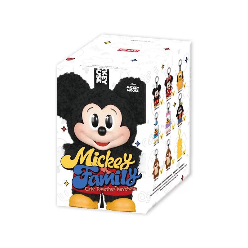 Mickey Family Cute Together Keychain - Blind Box by Pop Mart 100% Authentic! - Inaboxstore