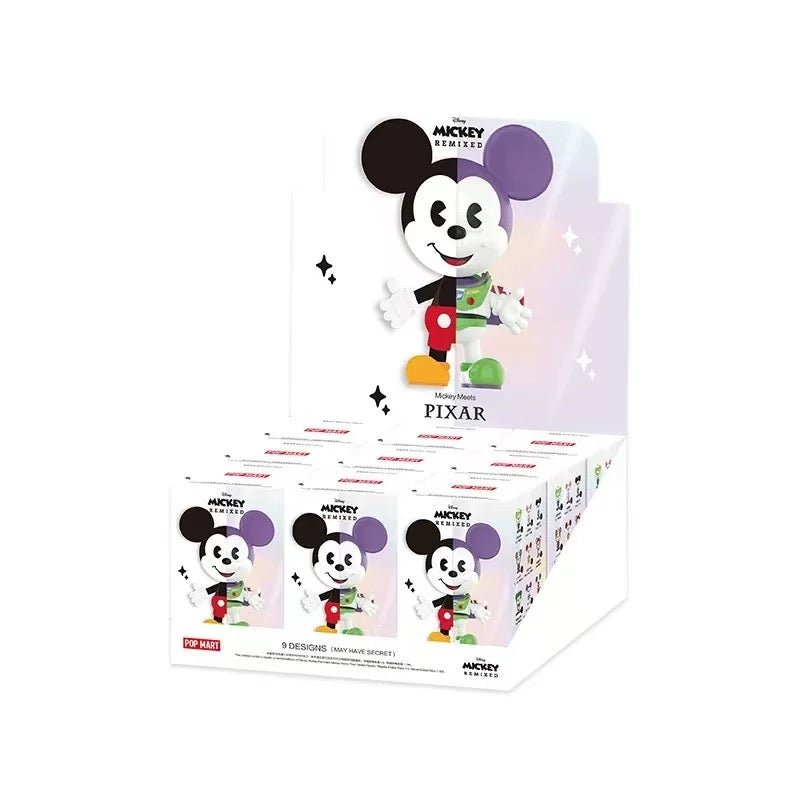 Mickey Remixed - Mickey Mouse Meets Pixar SERIES FIGURES Blind Box by Popmart 100% Authentic - Inaboxstore