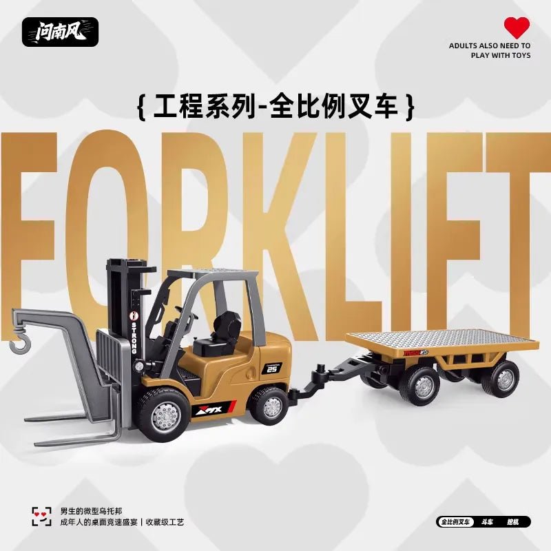 Mini RC Remote control construction Forward Backward and Turn Control - Inaboxstore