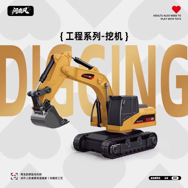 Mini RC Remote control construction Forward Backward and Turn Control - Inaboxstore