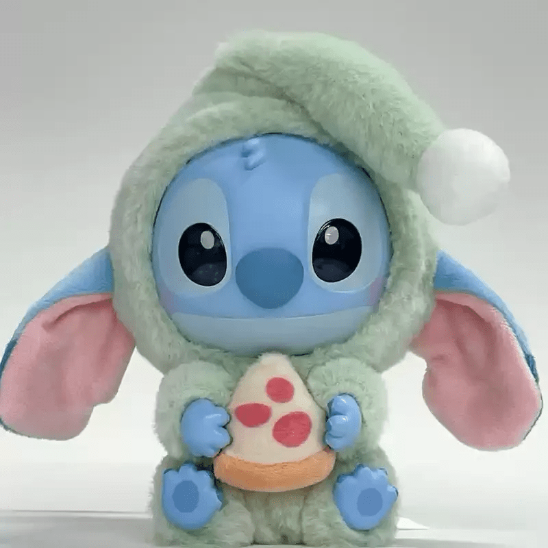 MINISO Disney Stitch Eat Something Before Sleep Series Plush Pendant - Inaboxstore