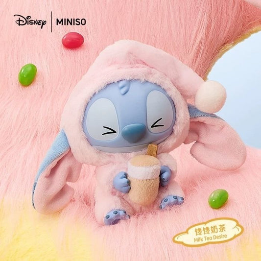 MINISO Disney Stitch Eat Something Before Sleep Series Plush Pendant - Inaboxstore