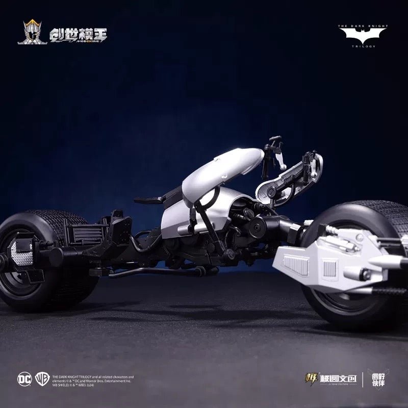 IN STOCK) Modoking 1/12 Scale The Dark Knight Batman with Batpod Set