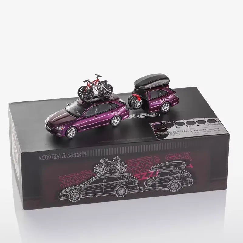 Mortal Model 2025 HEC 1:64 Diecast Toyota Altezza Gita Lexus IS200 Limited edition - Inaboxstore
