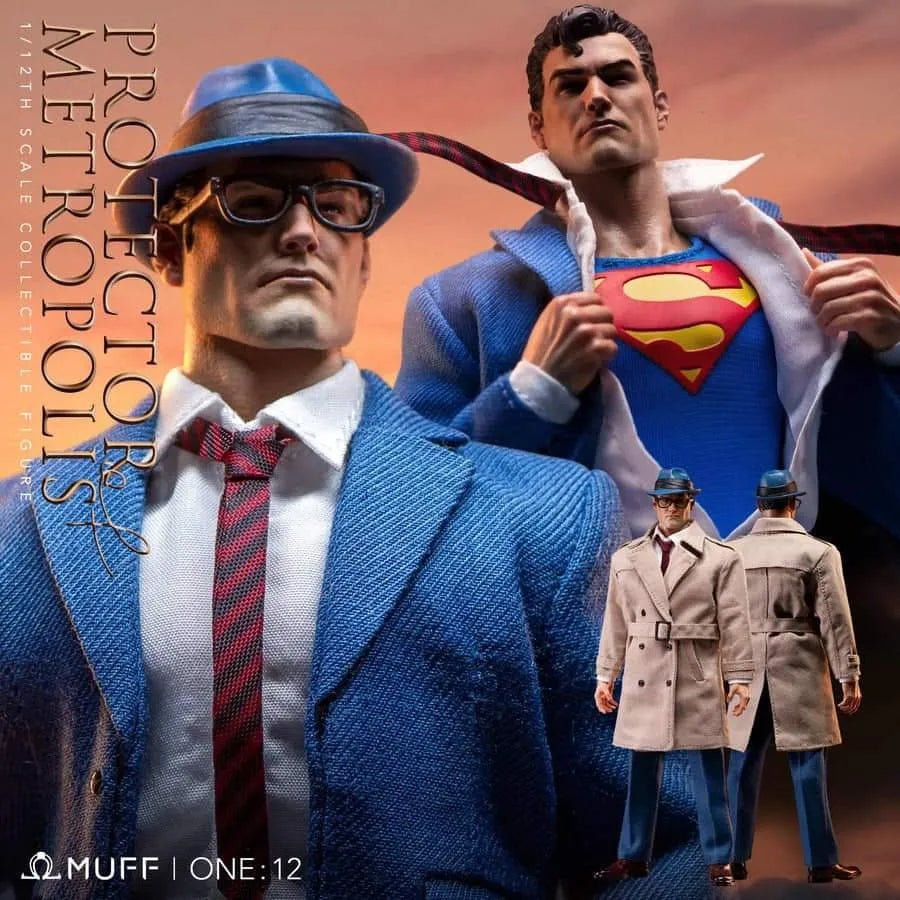 Muff Toys 1/12 Superman Clark Kent Protector De Metropolis - Inaboxstore