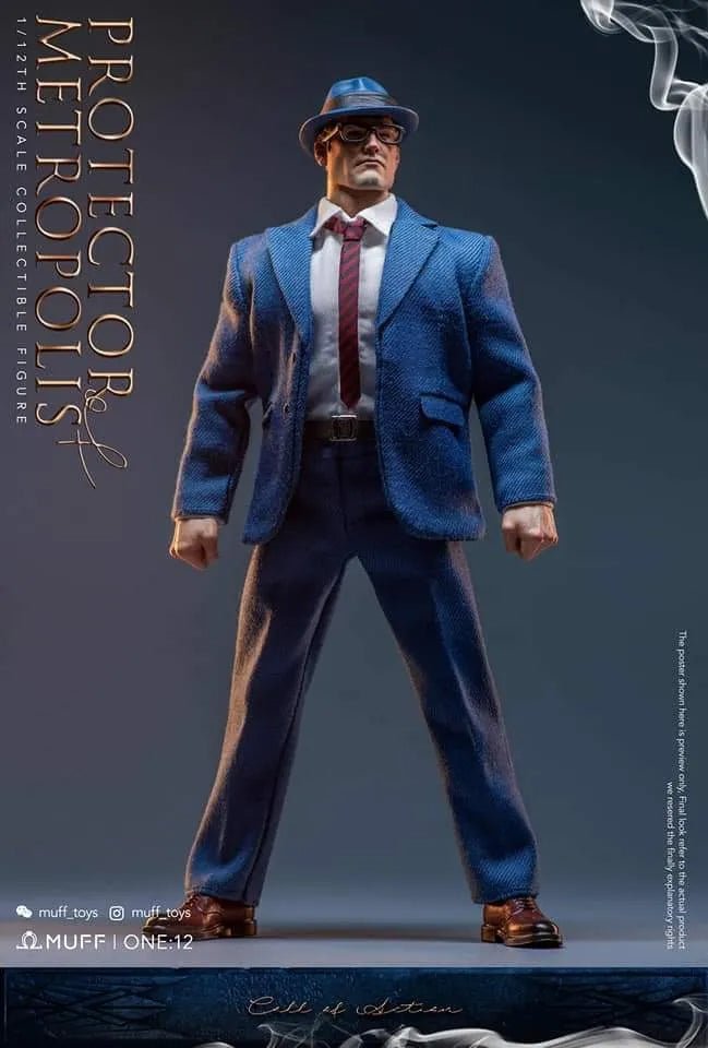 Muff Toys 1/12 Superman Clark Kent Protector De Metropolis - Inaboxstore