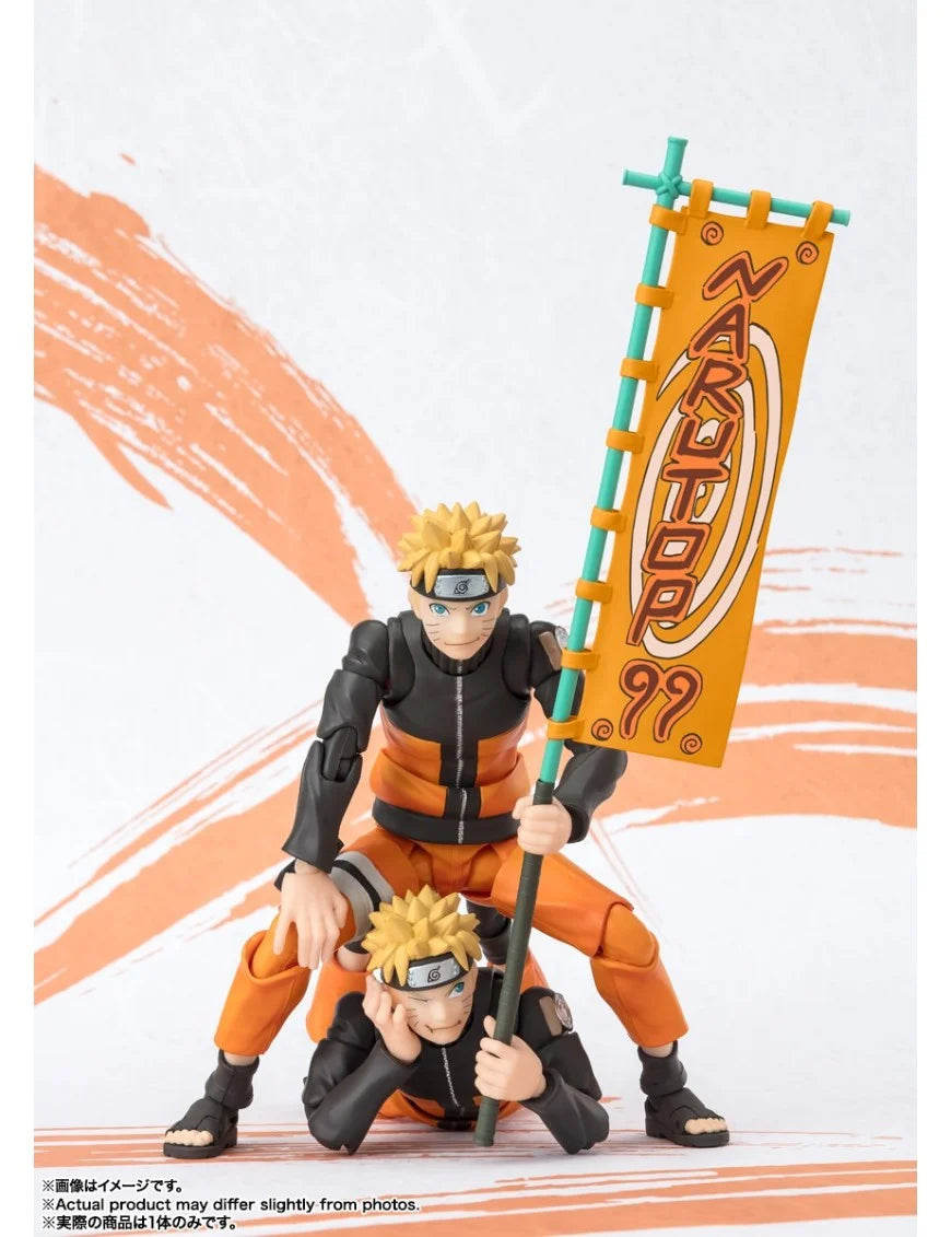 Naruto Uzumaki NARUTOP99 Edition S.H.Figuarts Action Figure - Naruto Series
