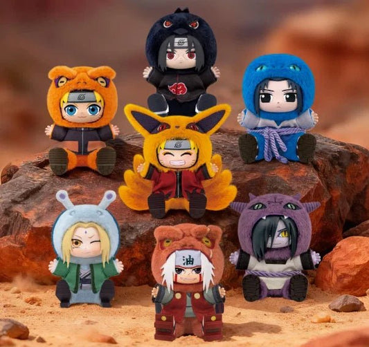 Naruto Shippuden Beast Party Blind Box Plush Series 2 Sitting version - Inaboxstore