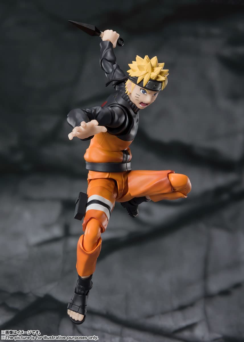 Naruto Uzumaki The Jinchuriki Entrusted with Hope S.H.Figuarts Action Figure – Naruto Shippuden - Inaboxstore
