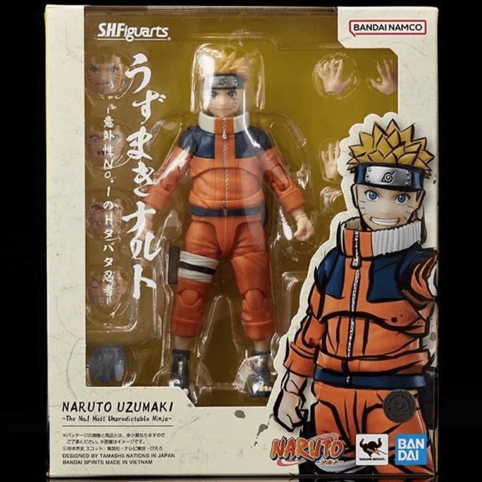 Naruto Uzumaki The No. 1 Most Unpredictable Ninja S.H.Figuarts Action Figure - Naruto Shippuden - Inaboxstore