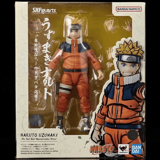 Naruto Uzumaki The No. 1 Most Unpredictable Ninja S.H.Figuarts Action Figure - Naruto Shippuden - Inaboxstore