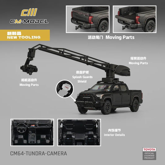 [New Tooling] CM Model 1:64 Diecast Model Car - Toyota Tundra Camere - Inaboxstore