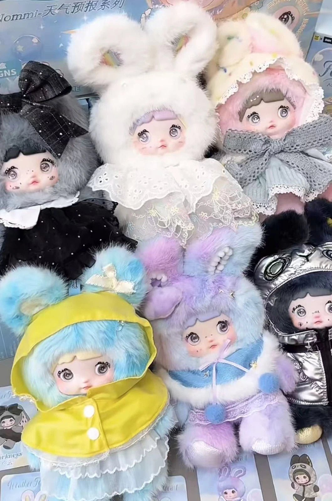 Nommi Weather Forecast Series Plush Dolls, Blind Box (PRE - ORDER) - Inaboxstore