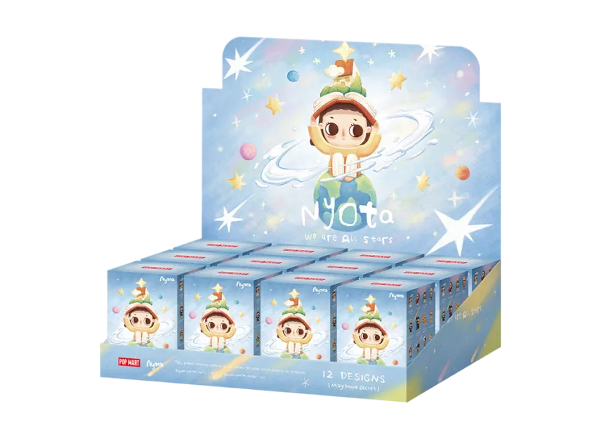 POP MART Nyota We are All Stars Series Figures Blind Box 100% Authentic
