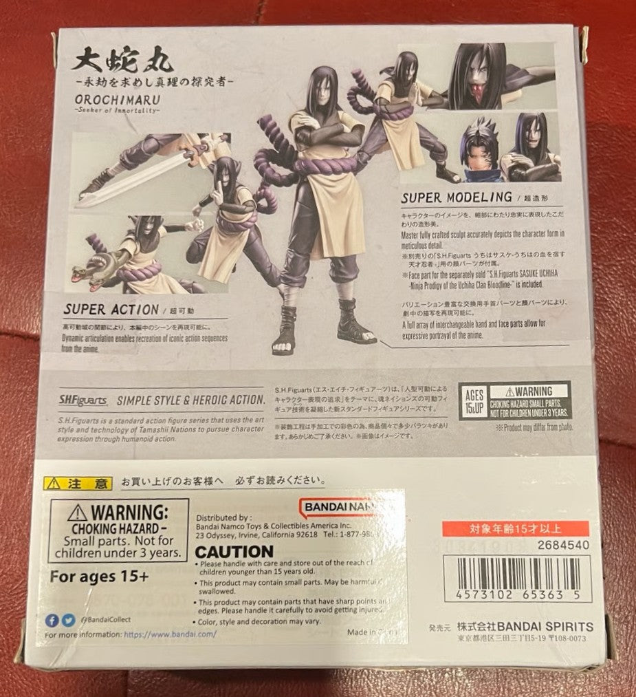 Orochimaru Seeker of Immortality S.H.Figuarts Action Figure - Naruto Shippuden