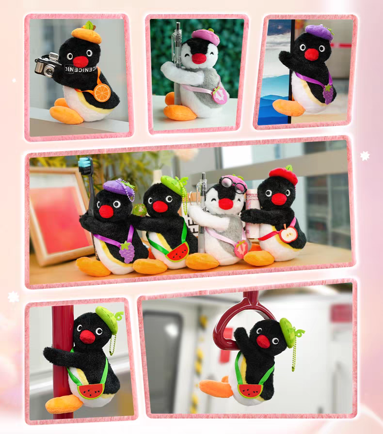 New launch Pingu Lollipop Fruit Blind Box