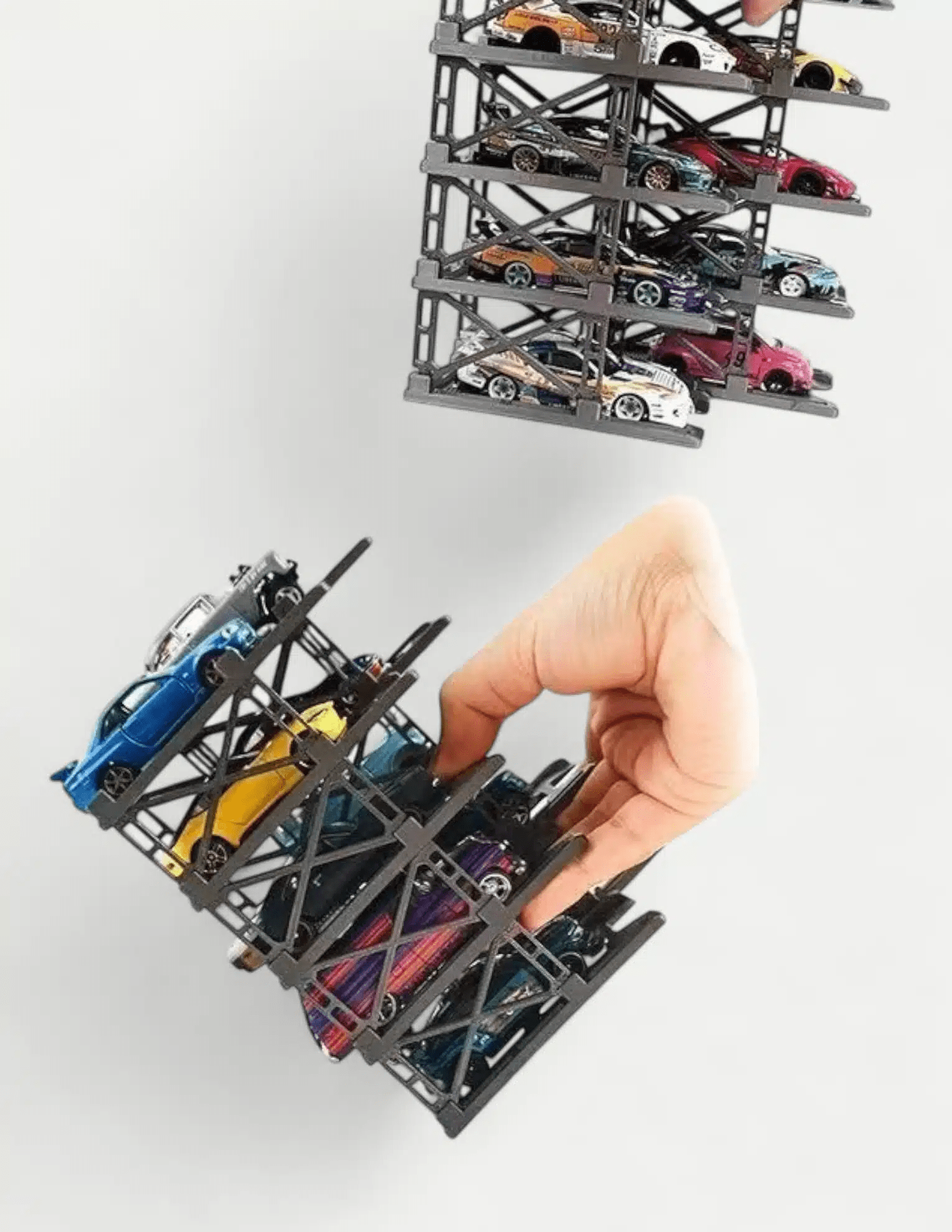 PITBOX Diecast Rack for 10 Cars - Inaboxstore