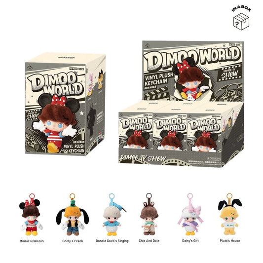 POP MART Dimoo World x Disney Series Vinyl Plush Blind Box - Inaboxstore