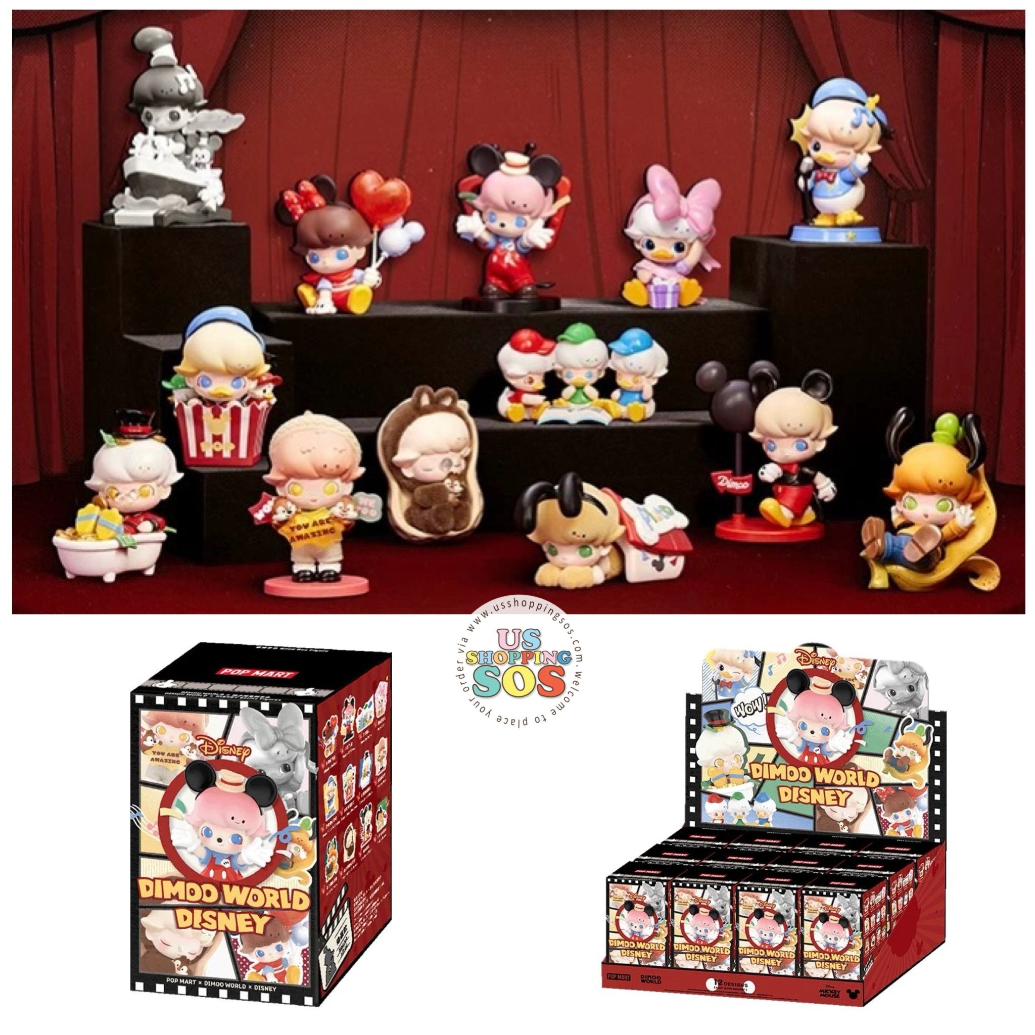 【未開封】ドナルド DIMOO WORLD × DISNEY Dimoo World x Disney Series Blind Box - myplasticheart