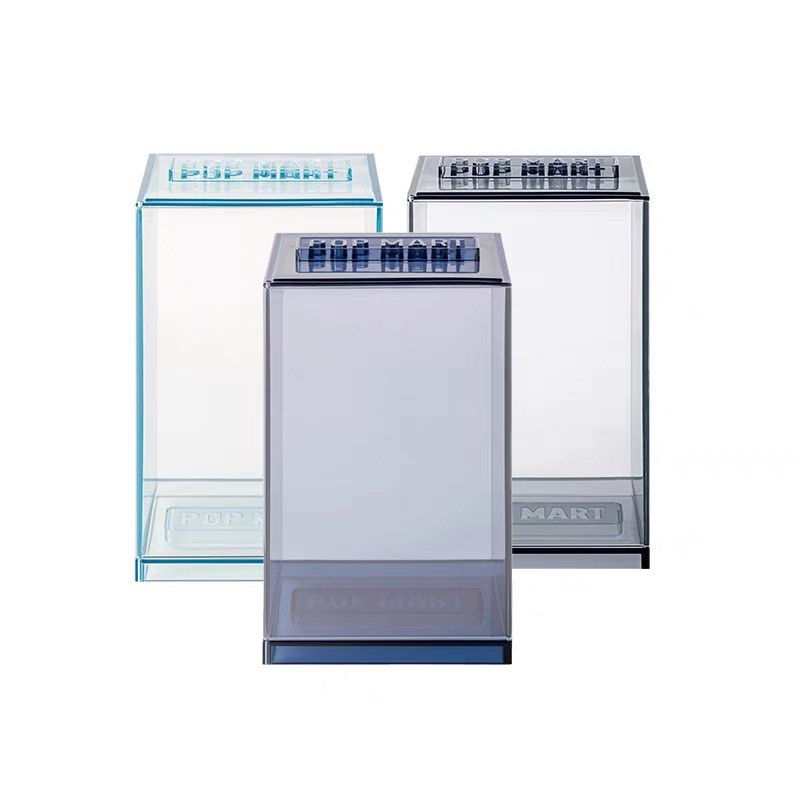POP MART Figurine Display Box (3 Pack)(Labubu/Dimoo/Crybaby/Hirono) [100% Authentic] - Inaboxstore