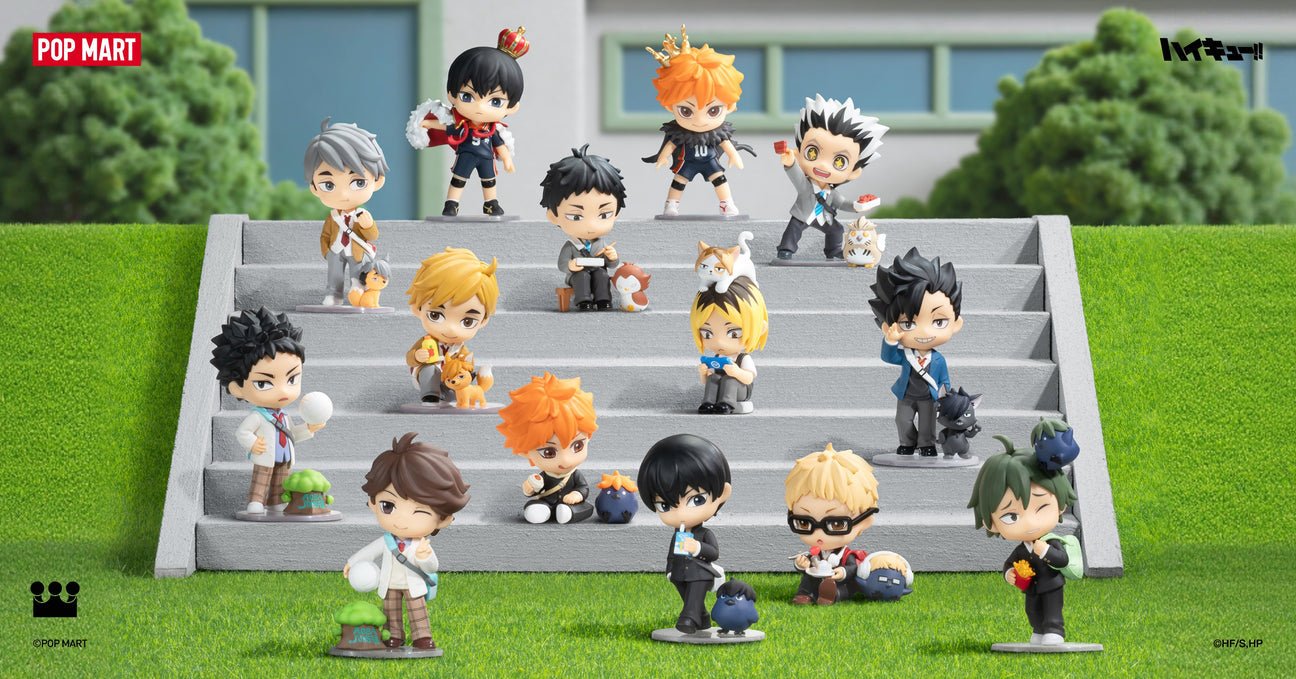 Pop Mart Haikyu!! OFF-COURT VIBES Series Blind Box 100% Authentic - Inaboxstore