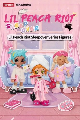 POP MART Lil Peach Riot Sleepover Series - 100% Authentic - Inaboxstore