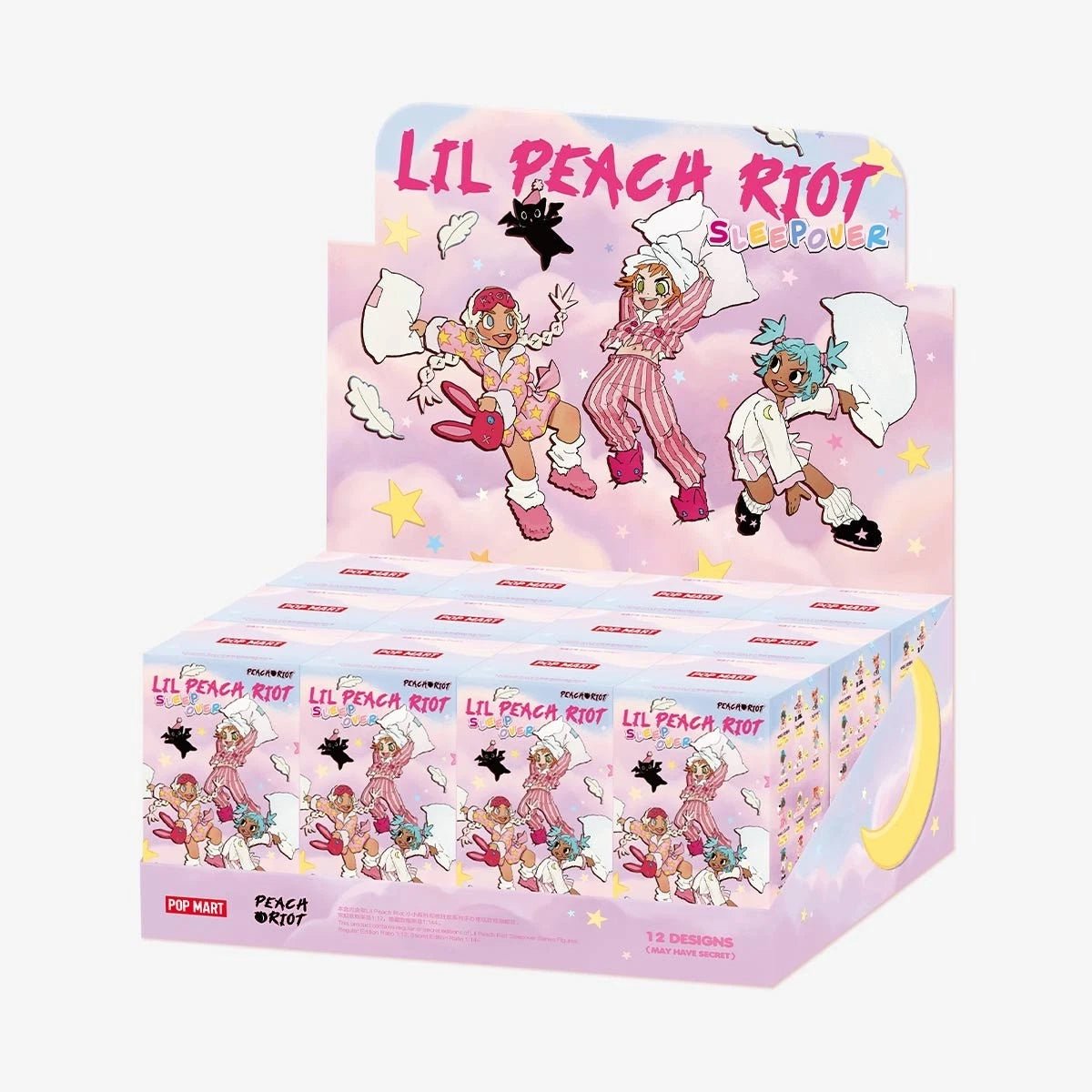 POP MART Lil Peach Riot Sleepover Series - 100% Authentic - Inaboxstore