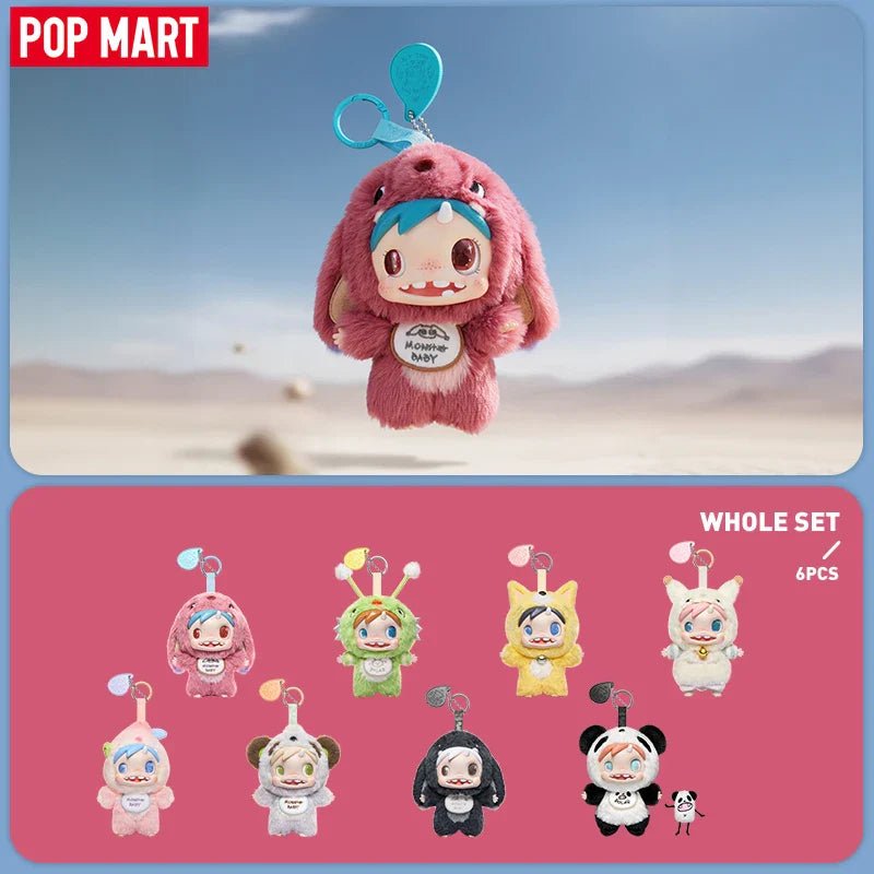 POP MART Polar Monster Baby Plush Pendant Blind Box 100% Authentic - Inaboxstore
