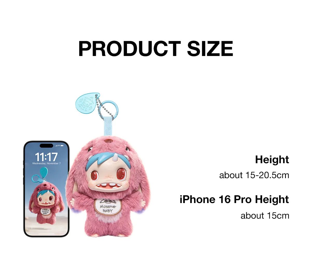 POP MART Polar Monster Baby Plush Pendant Blind Box 100% Authentic