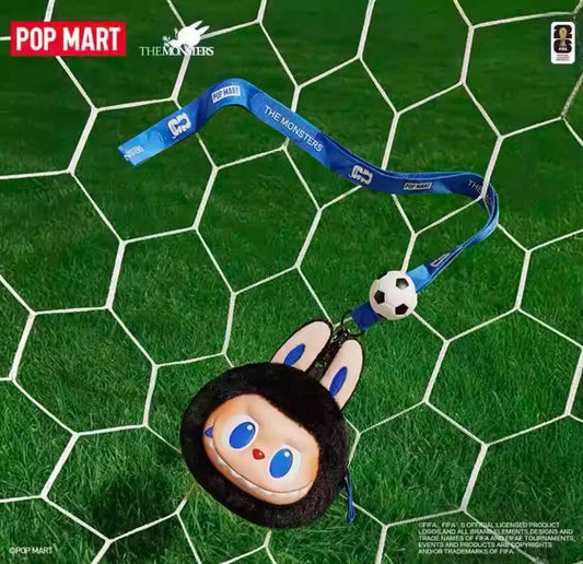 Pop Mart THE MONSTERS x FIFA SERIES Labubu Vinyl Plush Pendant - Inaboxstore