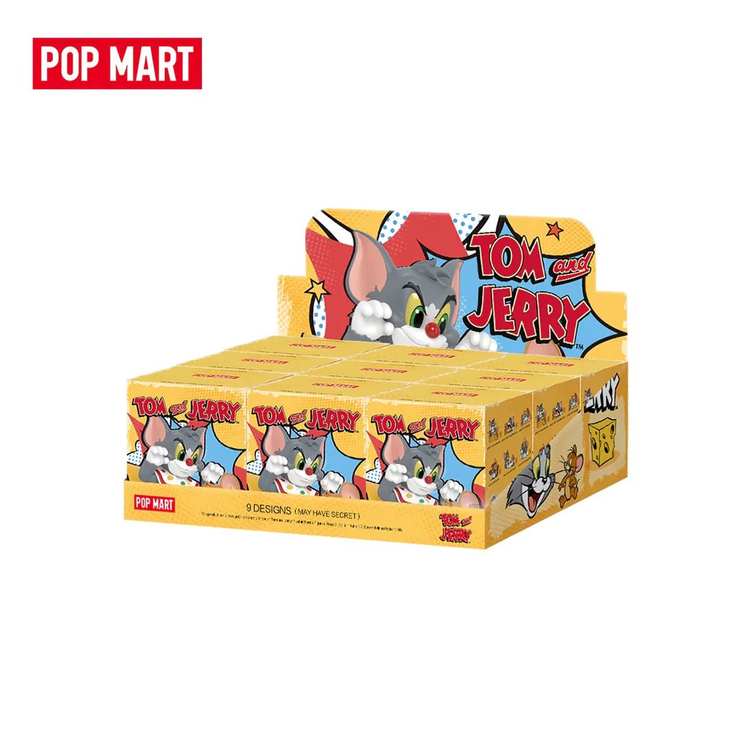 POP MART Tom and Jerry Funfair Series Blind Box Figures 100% Authentic - Inaboxstore