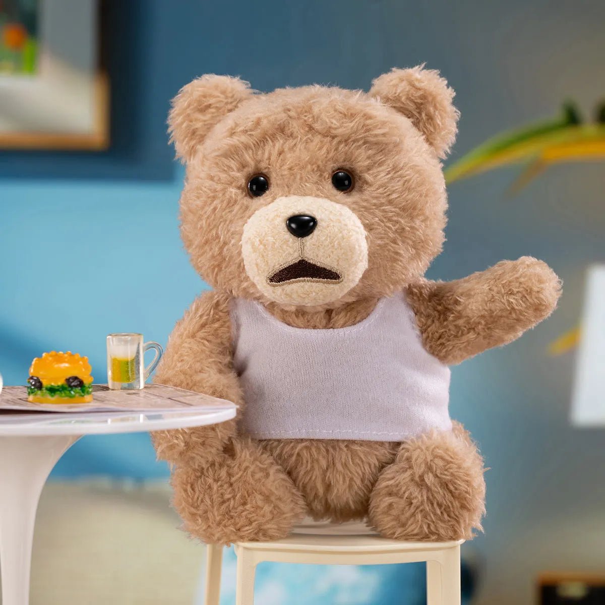Pop Mart x GONG Ted 2 Plush Pendant Blind Box - Inaboxstore