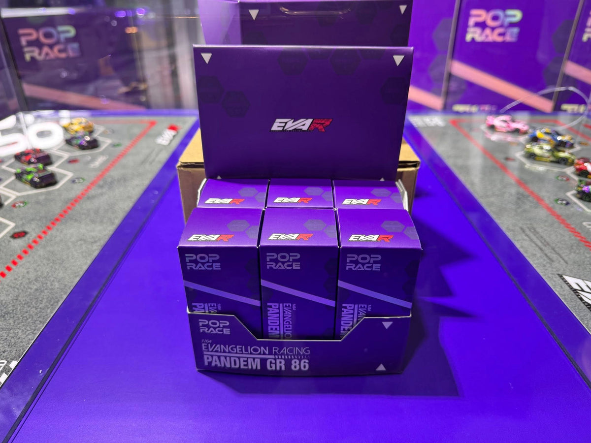 POP RACE X EVANGELION RACING PANDEM GR 86 BLIND BOX - Inaboxstore