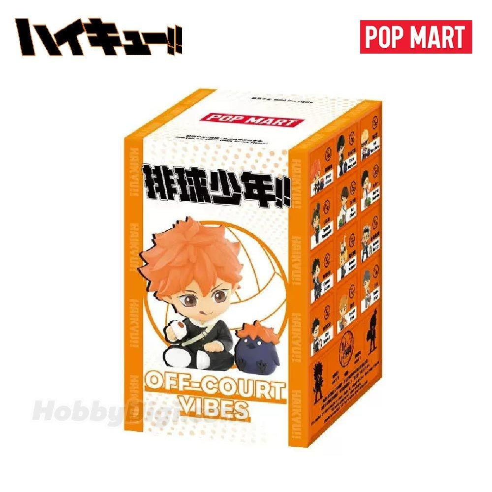 Pop Mart Haikyu!! OFF-COURT VIBES Series Blind Box 100% Authentic