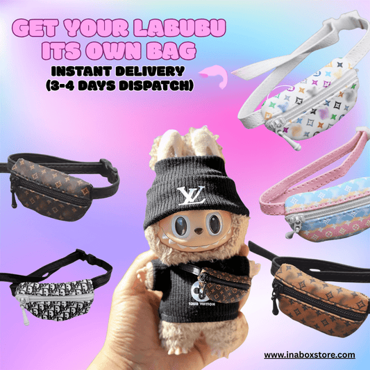 Popmart bags for your Labubus - Figure not included (Instant Shipped) - Inaboxstore