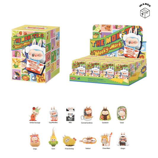 Popmart Labubu The Monsters Wacky Mart Series Blind Box - 100% Authentic - Inaboxstore